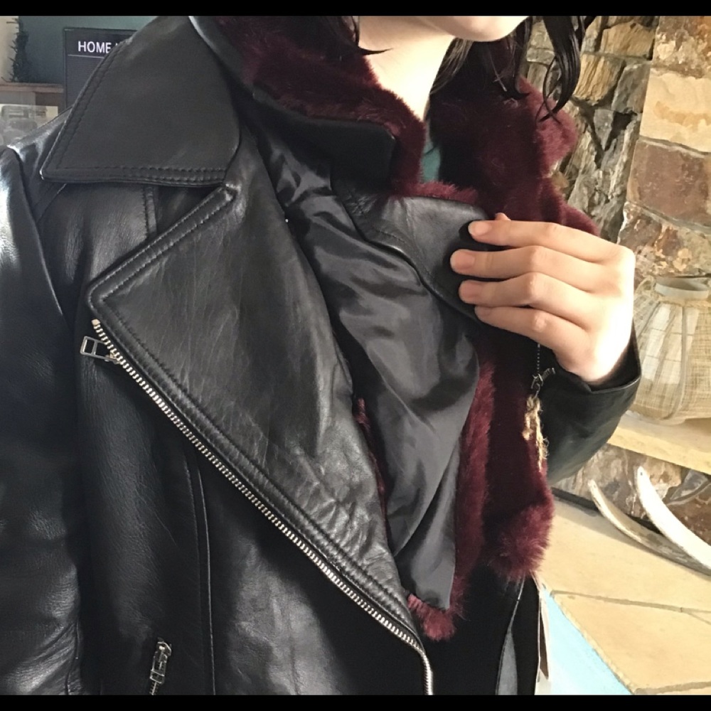 Wilson’s Vintage USA women’s leather jacket
